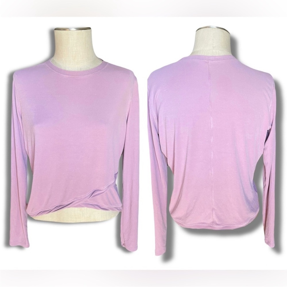 Lululemon Do The Twist Long Sleeve In Pink Taupe